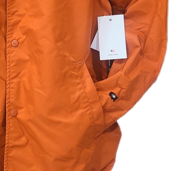 VANS NWT 🏷️ "Our Legacy" Edition Waterproof Windproof Orange Jacket Coat XL - Picture 11 of 16